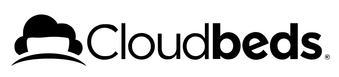 Cloudbeds logo in black.