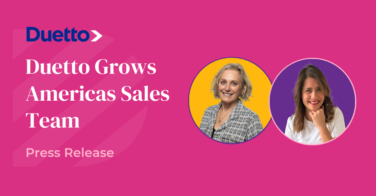 Duetto Grows Americas Sales Team