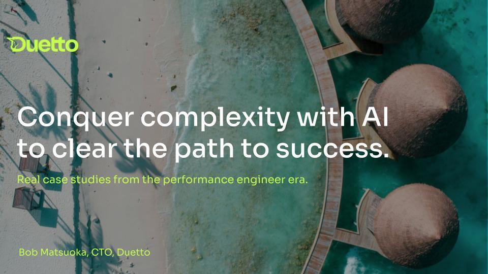 Conquer complexity: Real AI case studies to unlock performance.