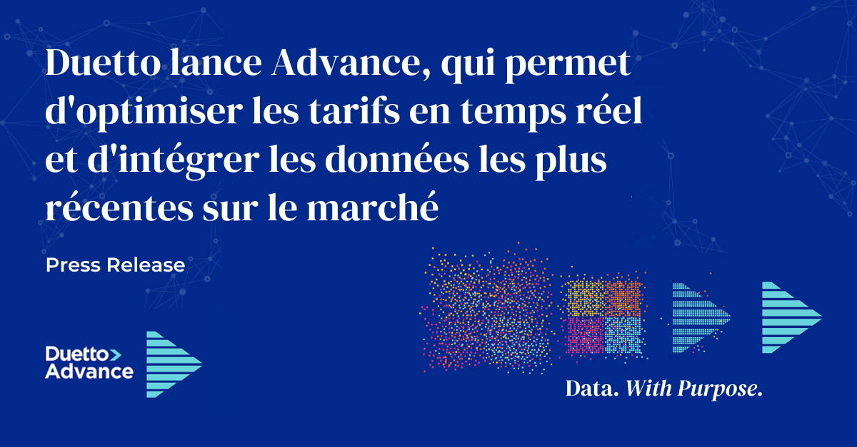 Duetto lance Advance, qui permet d'optimiser les tarifs en temps réel et d'intégrer les données les plus récentes sur le marché