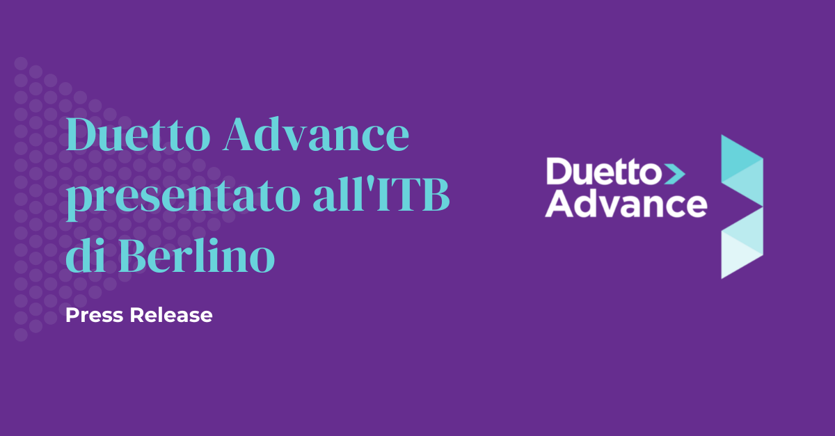 Duetto Advance presentato all'ITB di Berlino